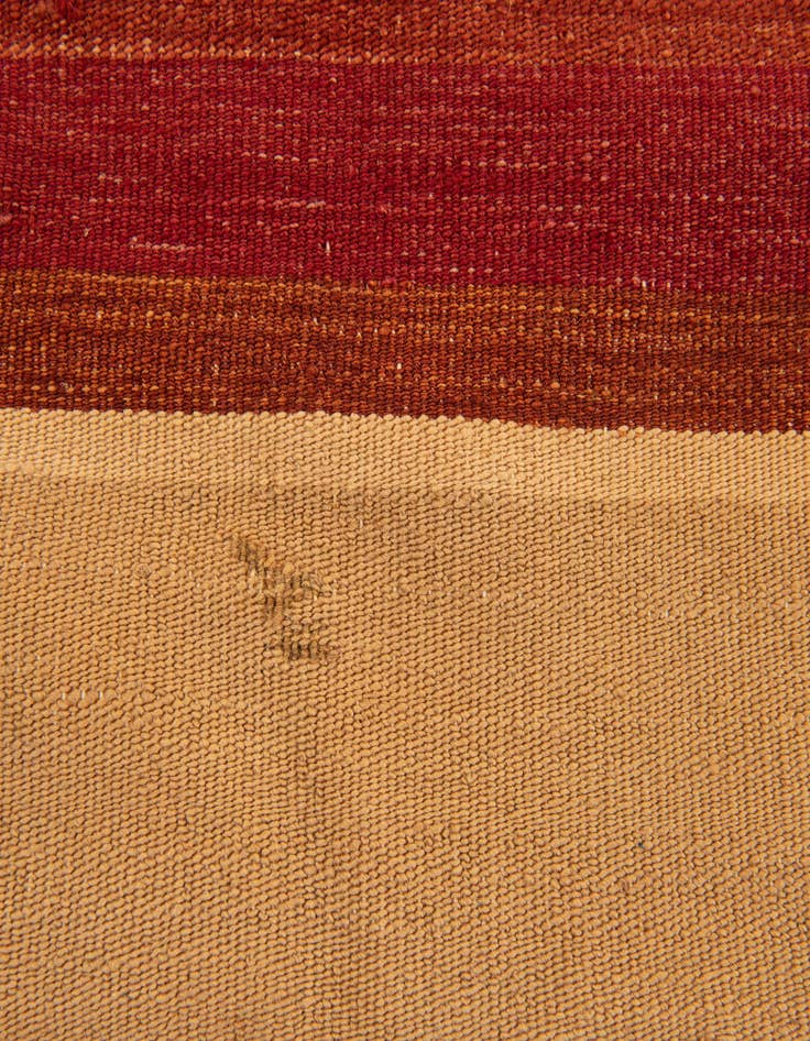 Detail image of  2' 4 x 2' 5  Hand Woven Pillow Wool Square Rug
