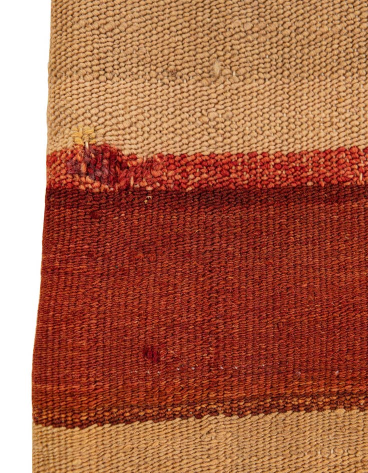 Detail image of  2' 4 x 2' 5  Hand Woven Pillow Wool Square Rug