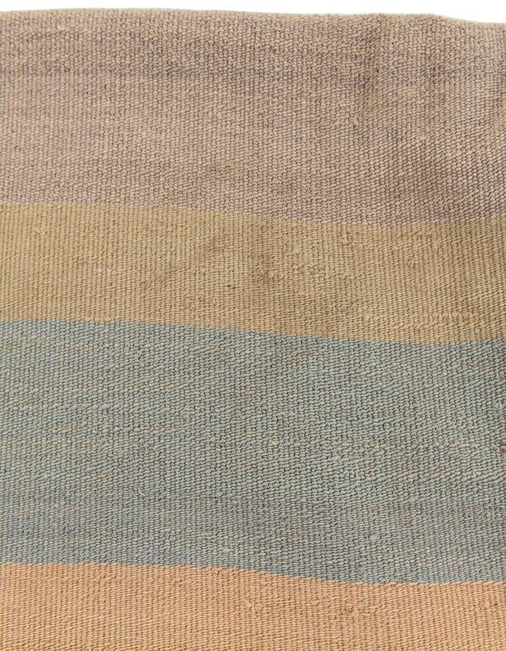 Detail image of  3' 2 x 3' 4  Hand Woven Pillow Wool Square Rug