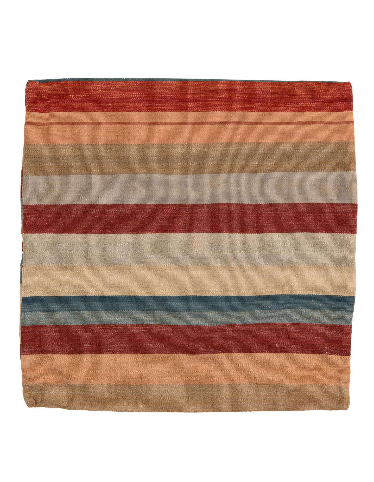 Primary image  3' 3 x 3' 3  Hand Woven Pillow Wool Square Rug