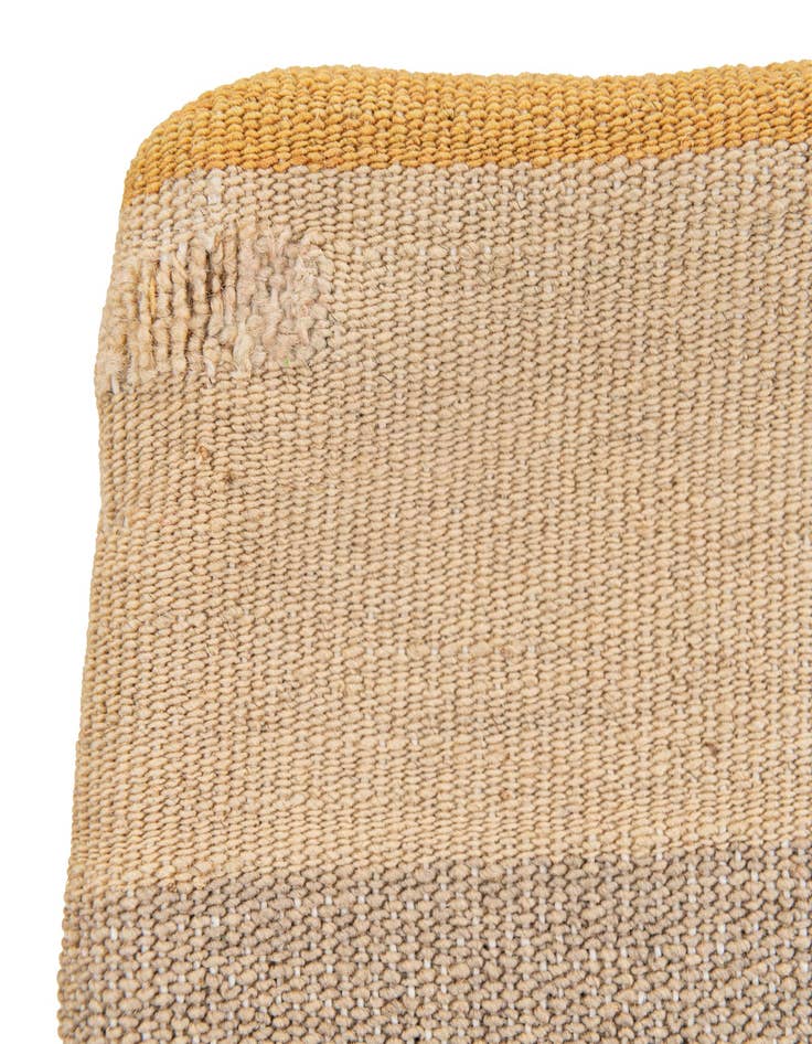 Detail image of  1' 5 x 1' 5  Hand Woven Pillow Wool Square Rug