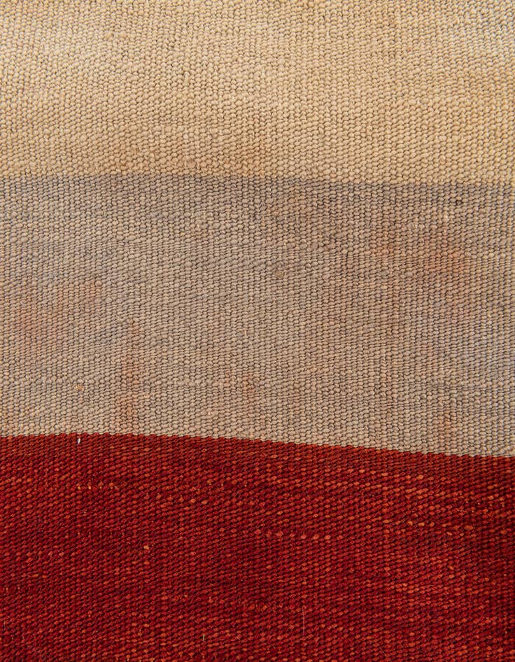 Detail image of  1' 5 x 1' 6  Hand Woven Pillow Wool Square Rug