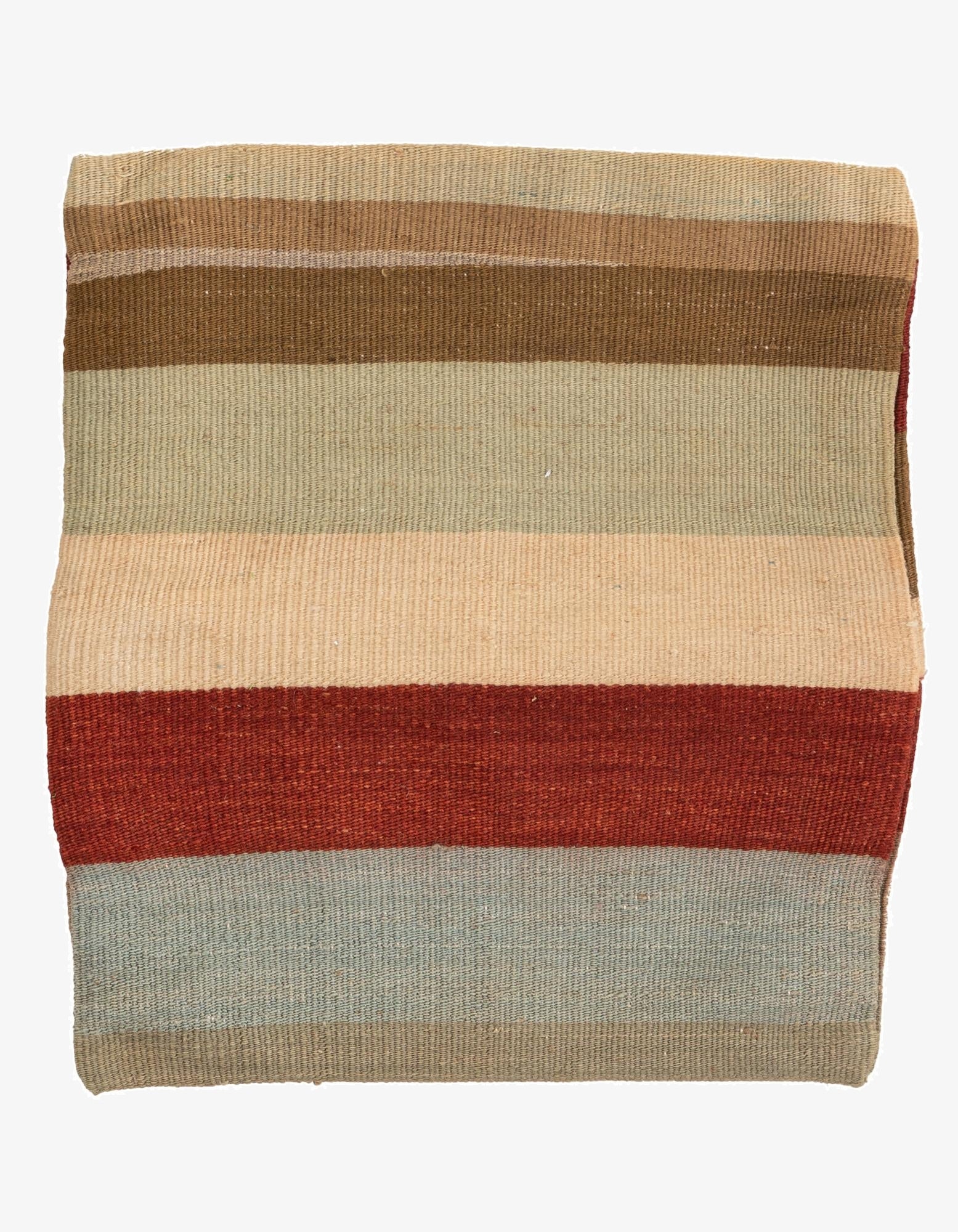  1' 6 x 1' 6  Hand Woven Pillow Wool Square Rug