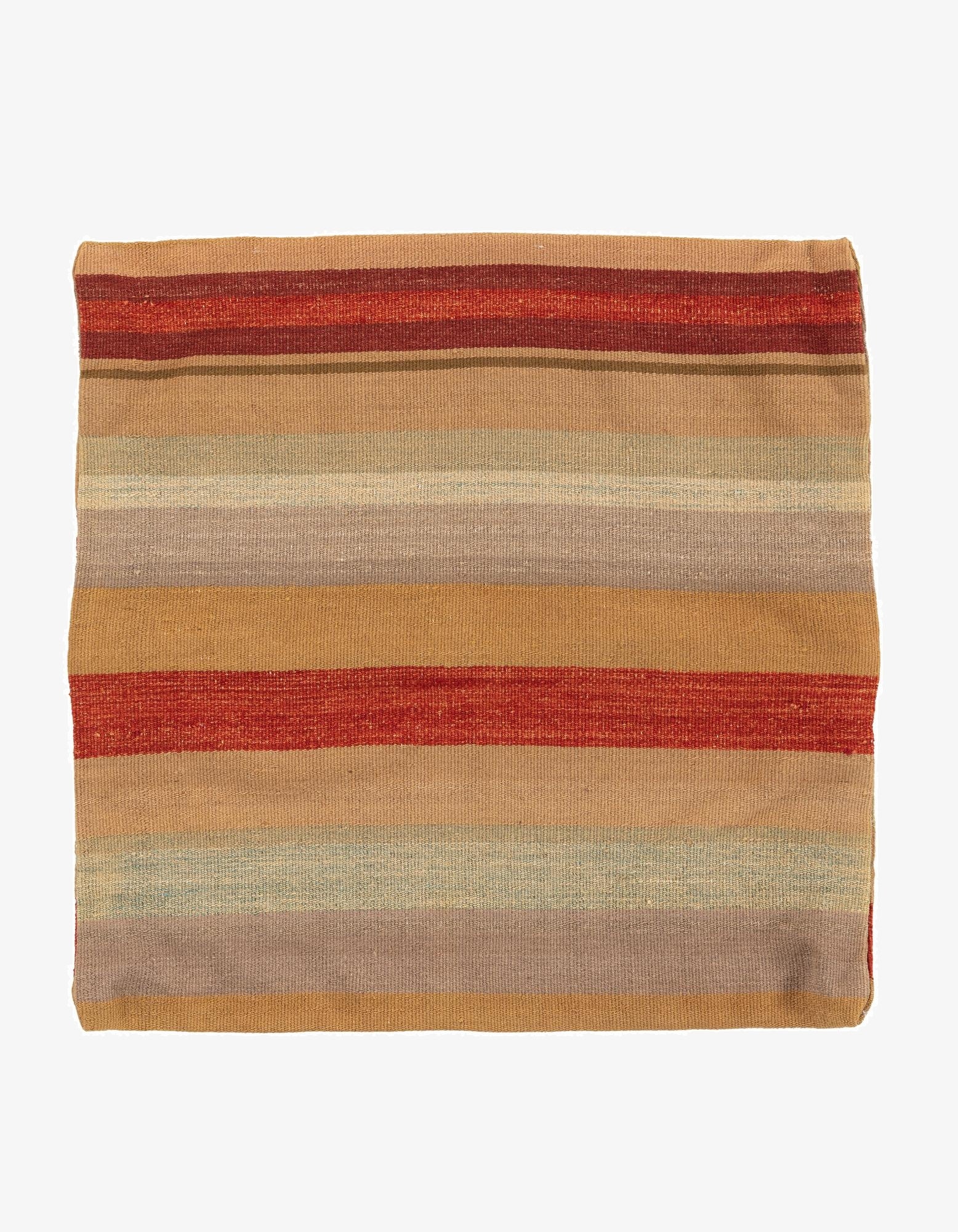  2' 5 x 2' 5  Hand Woven Pillow Wool Square Rug