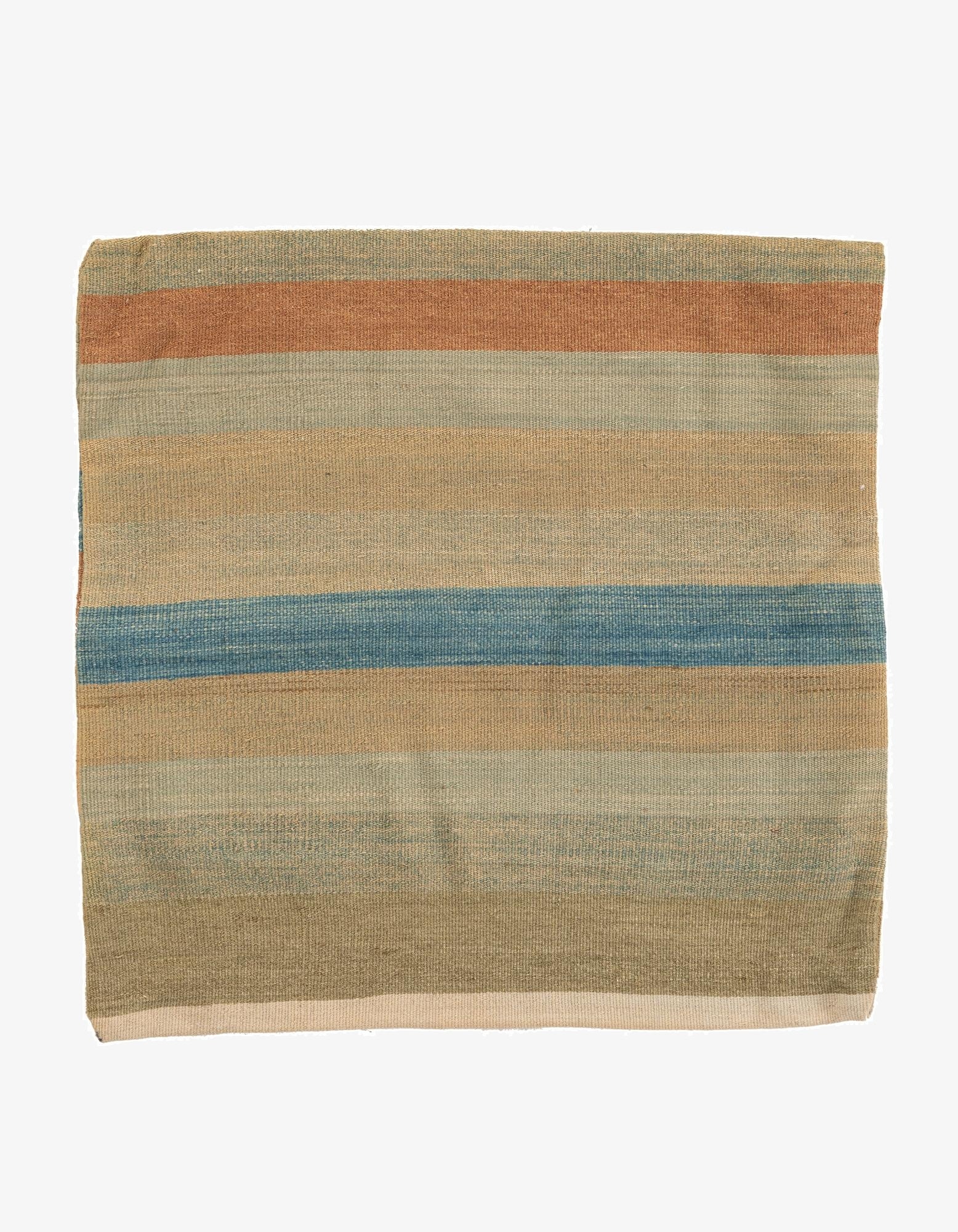  2' 5 x 2' 5  Hand Woven Pillow Wool Square Rug