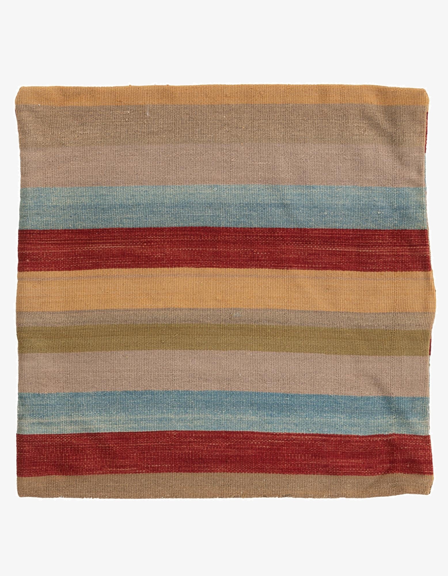 2' 5 x 2' 5  Hand Woven Pillow Wool Square Rug