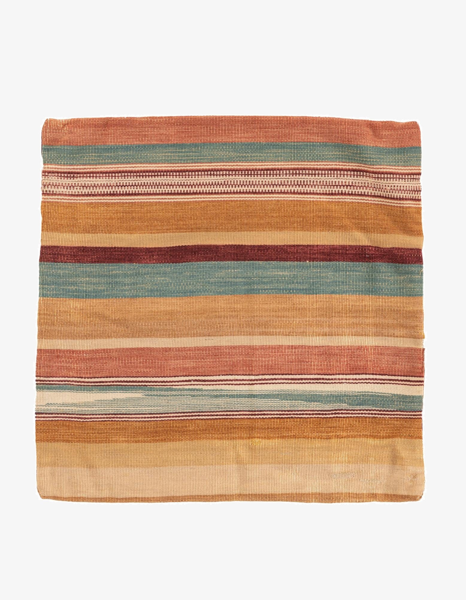  2' 5 x 2' 5  Hand Woven Pillow Wool Square Rug