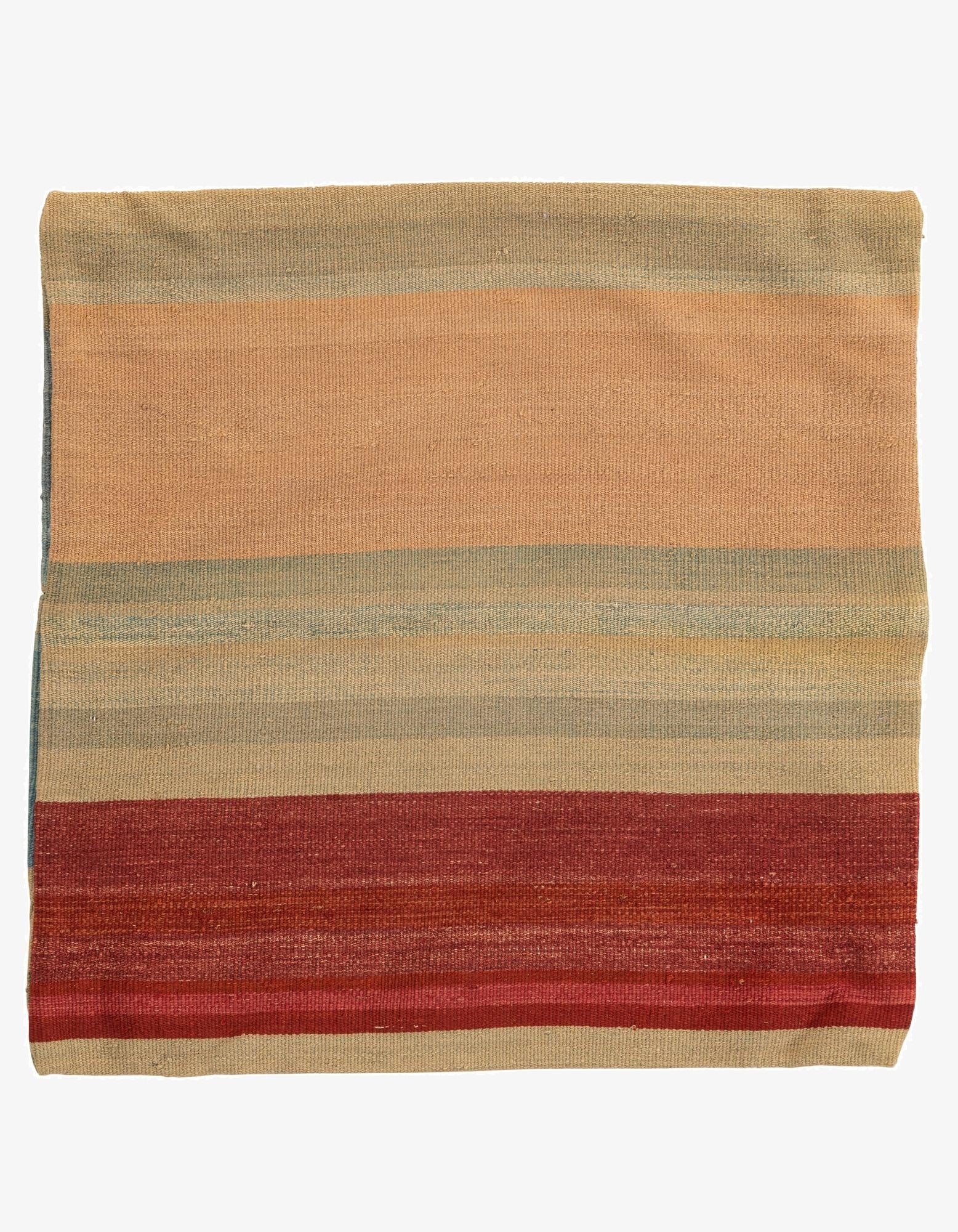  2' 5 x 2' 6  Hand Woven Pillow Wool Square Rug