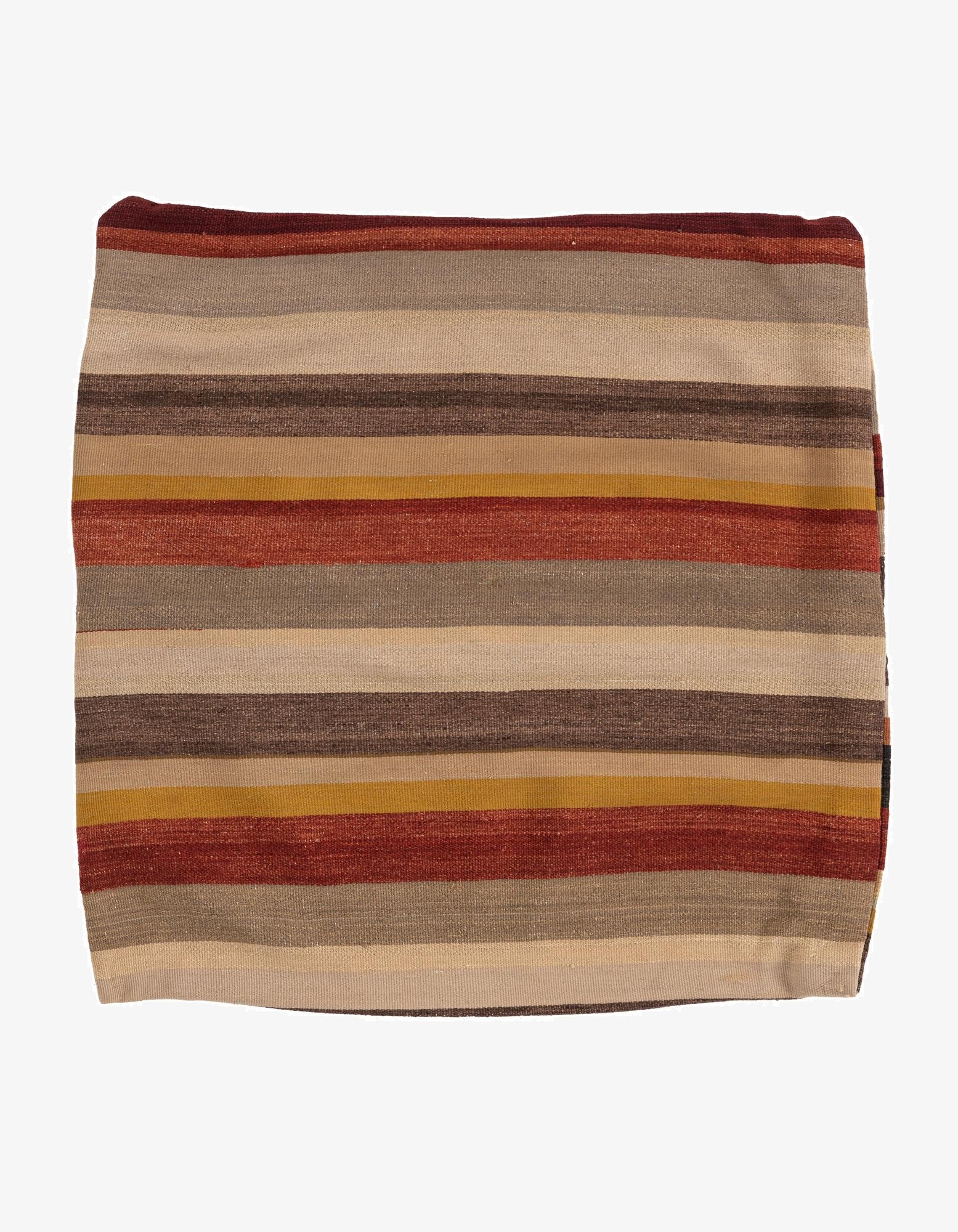  3' 1 x 3' 1  Hand Woven Pillow Wool Square Rug