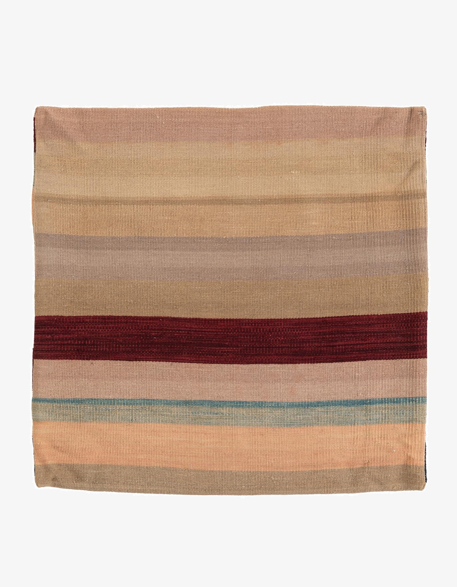  2' 5 x 2' 6  Hand Woven Pillow Wool Square Rug