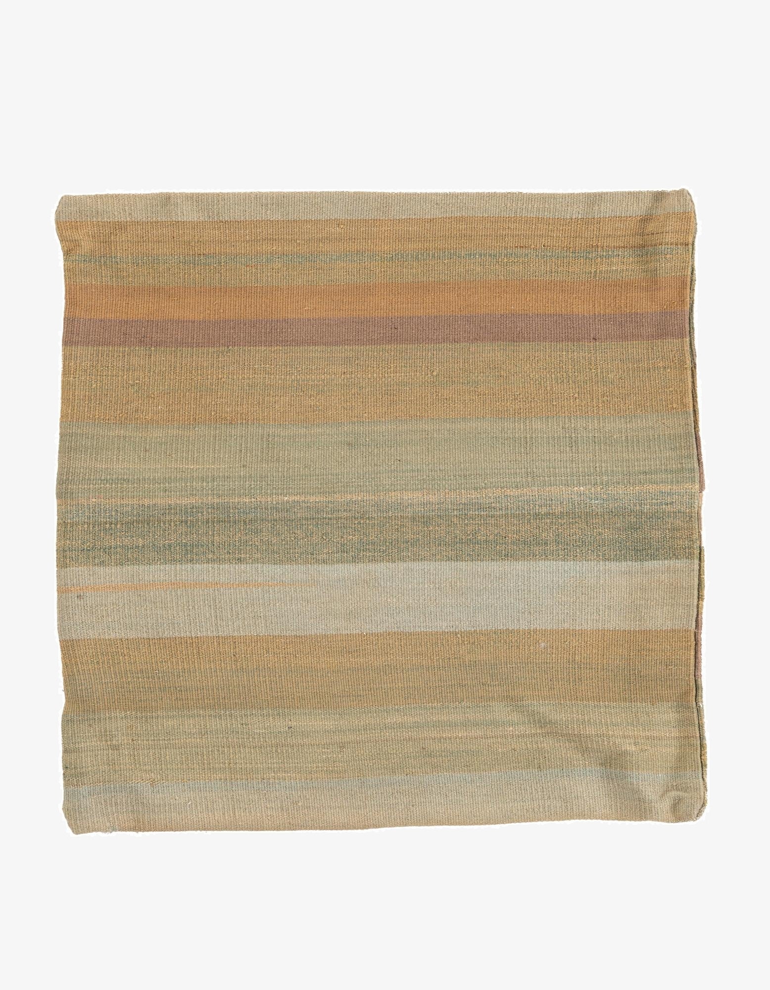  2' 5 x 2' 5  Hand Woven Pillow Wool Square Rug