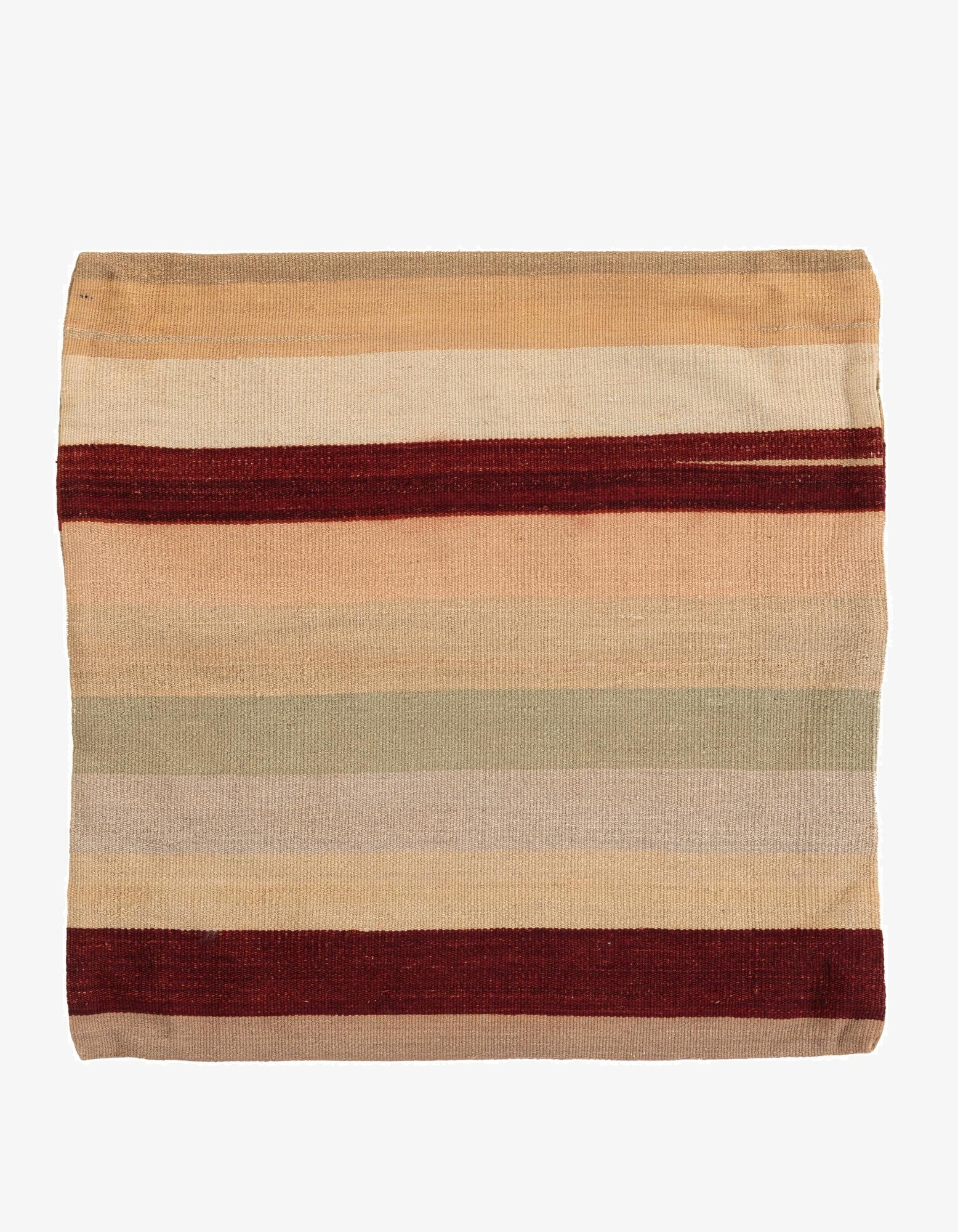  2' 5 x 2' 5  Hand Woven Pillow Wool Square Rug
