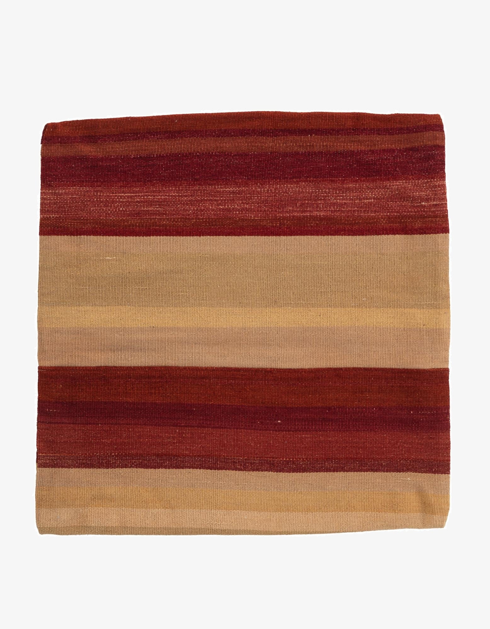  2' 5 x 2' 6  Hand Woven Pillow Wool Square Rug
