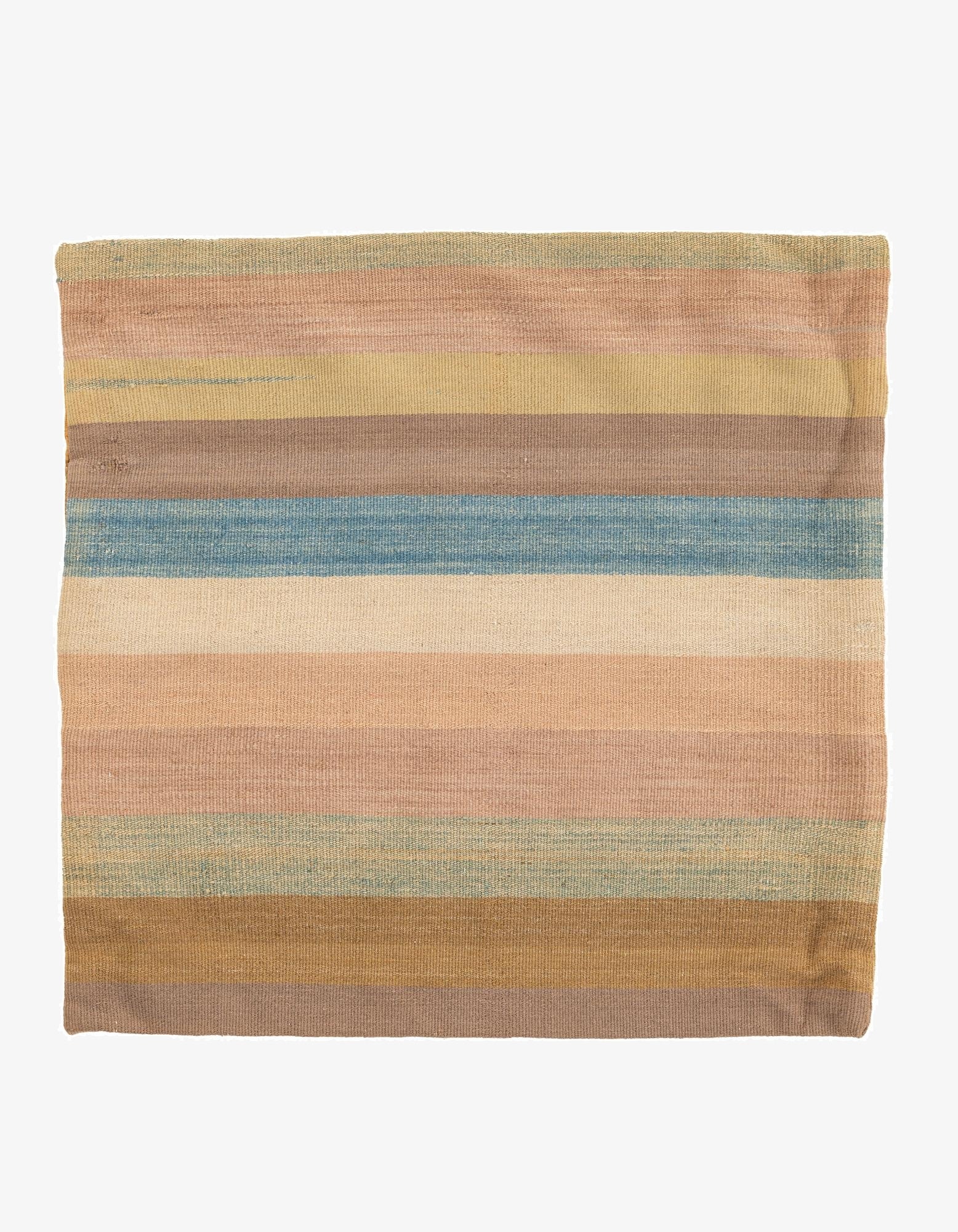  2' 5 x 2' 6  Hand Woven Pillow Wool Square Rug