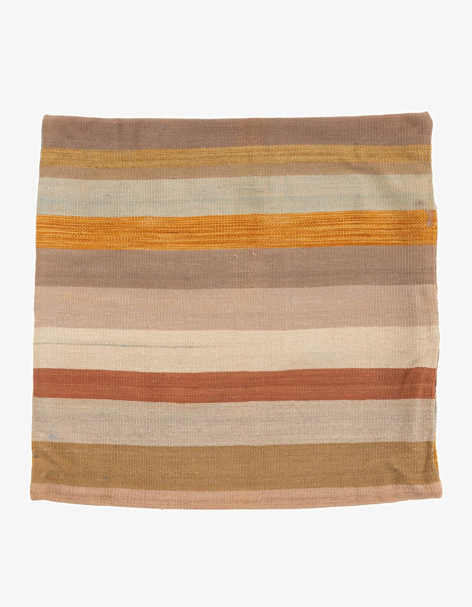  2' 5 x 2' 6  Hand Woven Pillow Wool Square Rug