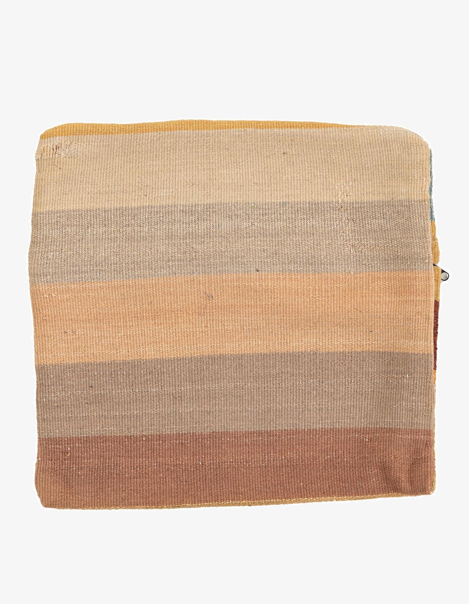  1' 5 x 1' 5  Hand Woven Pillow Wool Square Rug