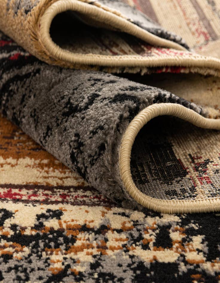 Detail image of  7' 10 x 7' 10 Saturn Square Rug