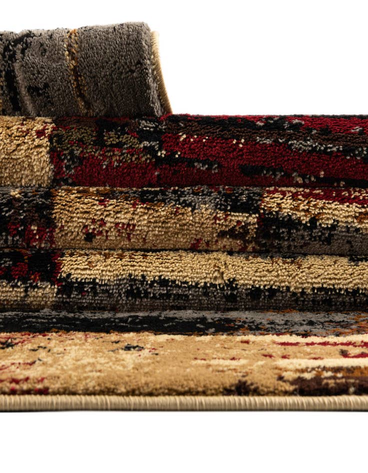 Detail image of  7' 10 x 7' 10 Saturn Square Rug