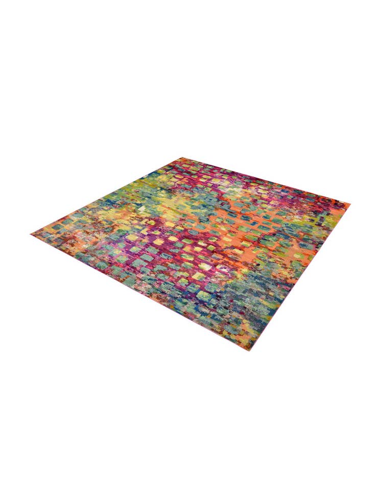 Detail image of  12' 2 x 12' 2  Washable Sevilla Square Rug