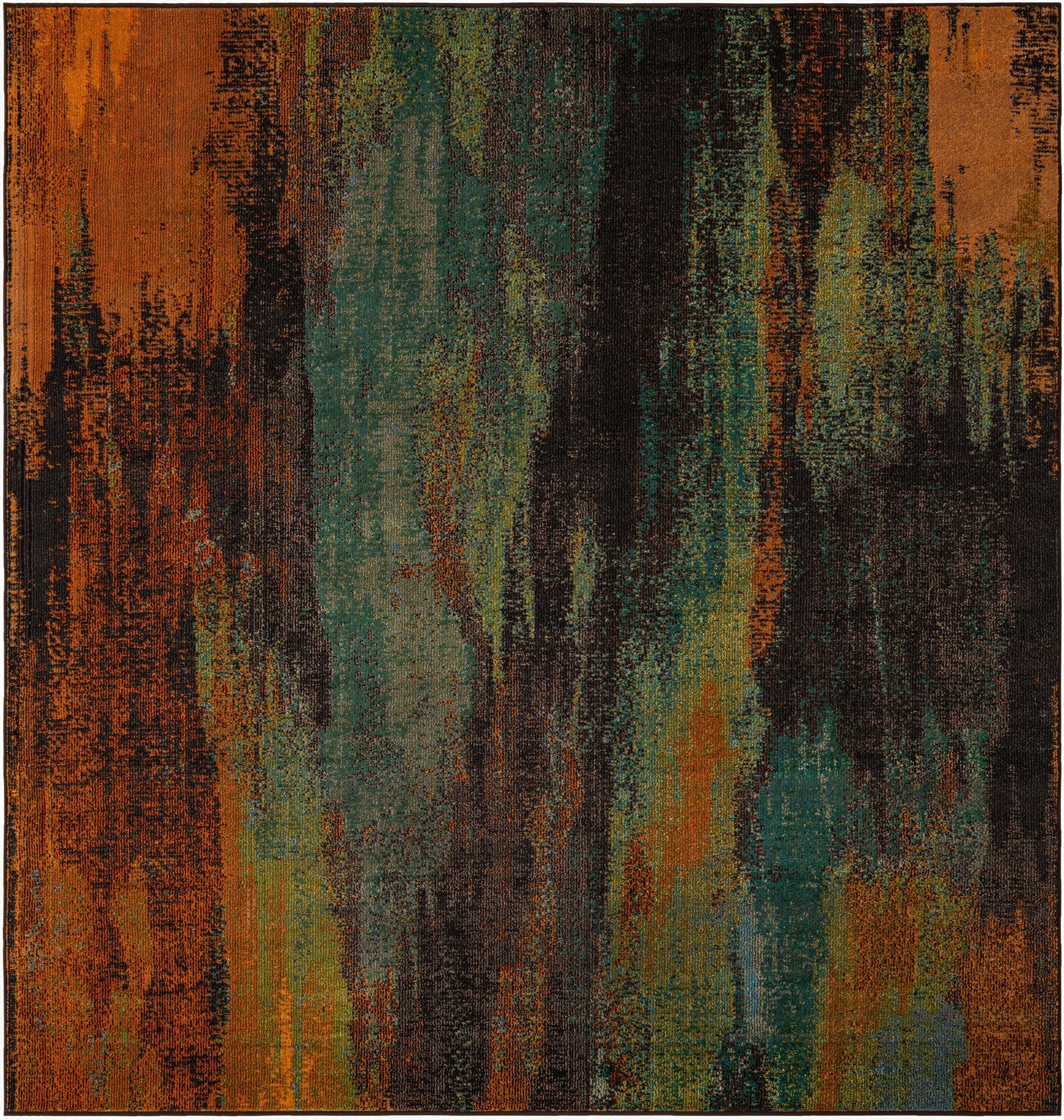  8' x 8'  Washable Sevilla Square Rug