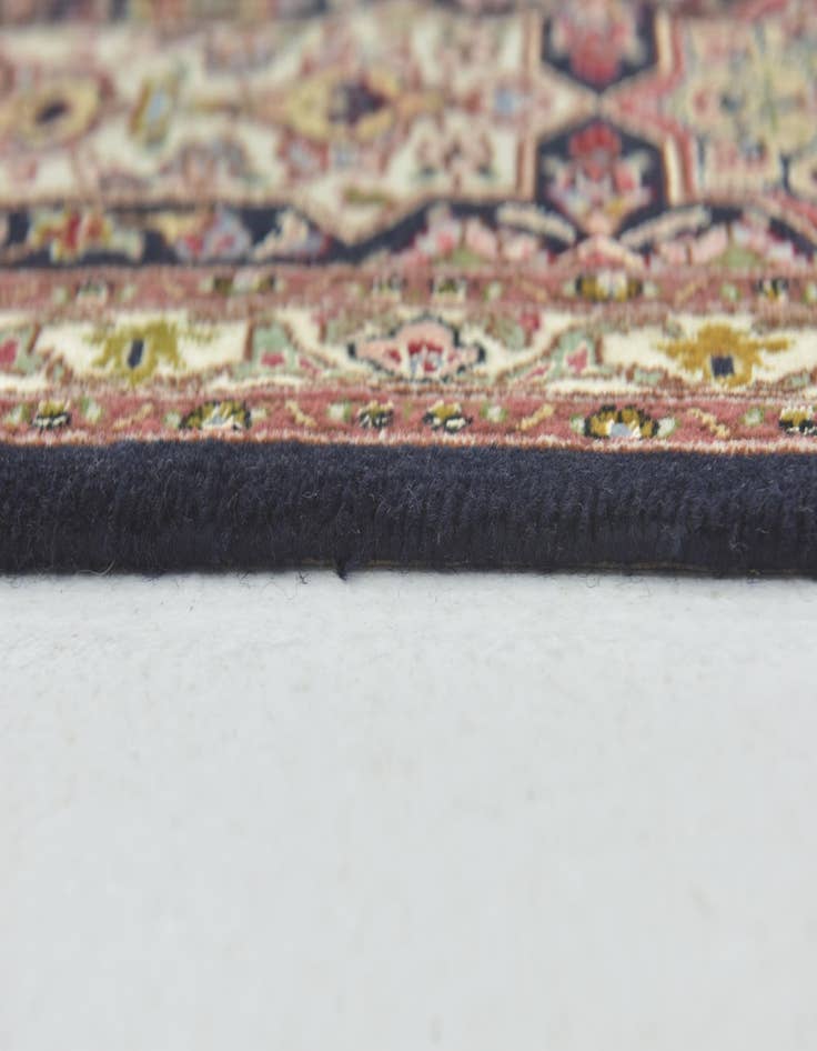 Detail image of  6' 8 x 8' 5  Hand Knotted Tabriz Persian Square Rug