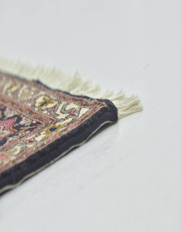 Detail image of  6' 8 x 8' 3  Hand Knotted Tabriz Persian Square Rug