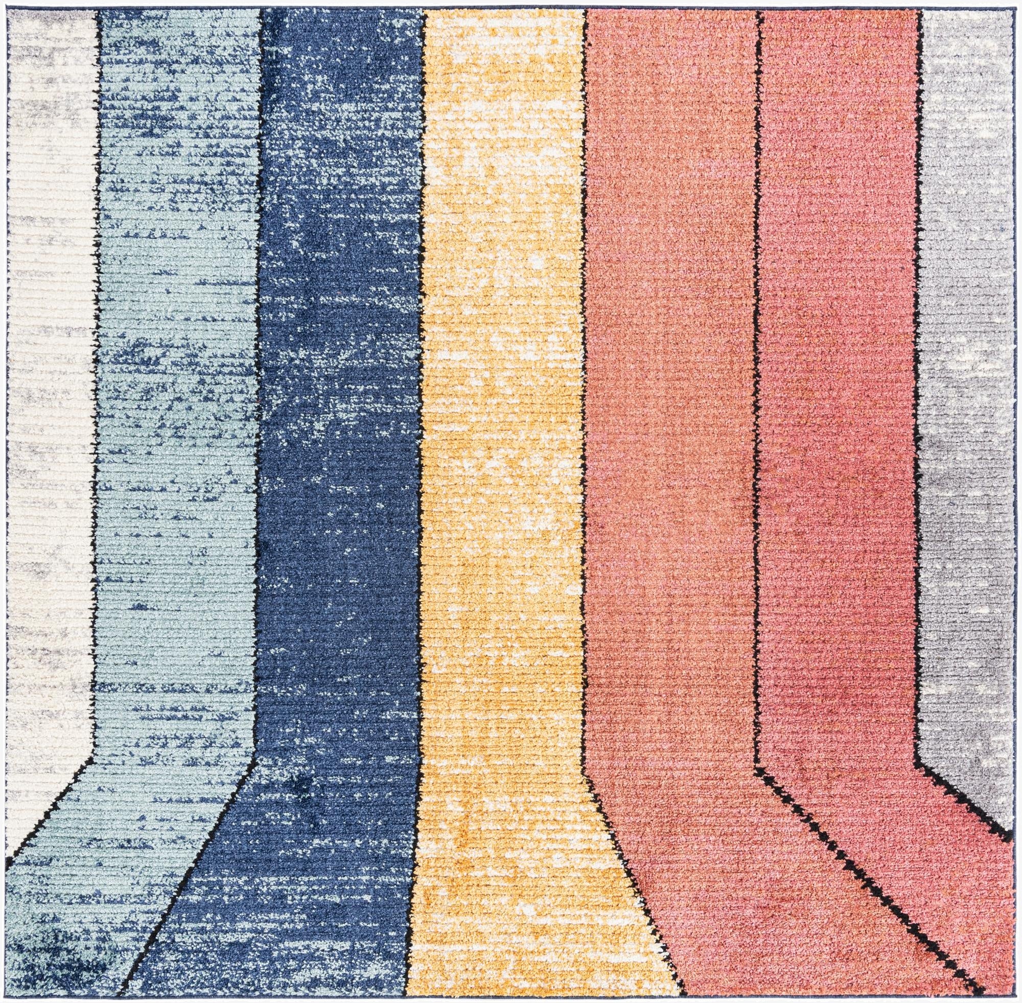  7' 10 x 7' 10 Tagine Square Rug