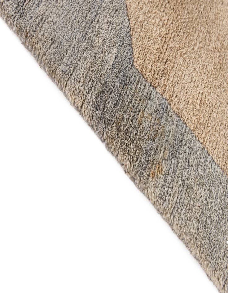 Detail image of  7' 7 x 8'  Hand Knotted Tibet Wool Square Rug