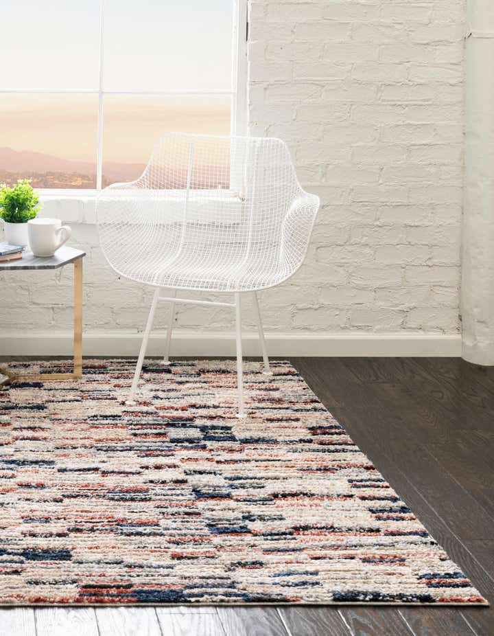 Multicolor 8' x 8' Tucson Square Rug | Rugs.com