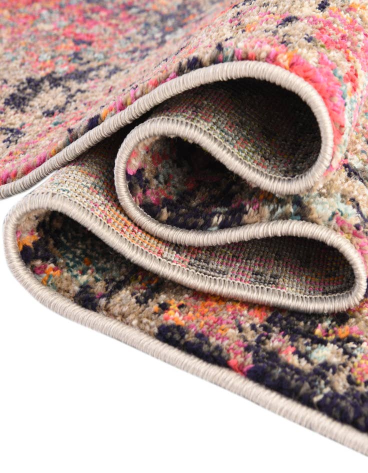 Detail image of  7' 10 x 7' 10  Washable Vivid Square Rug