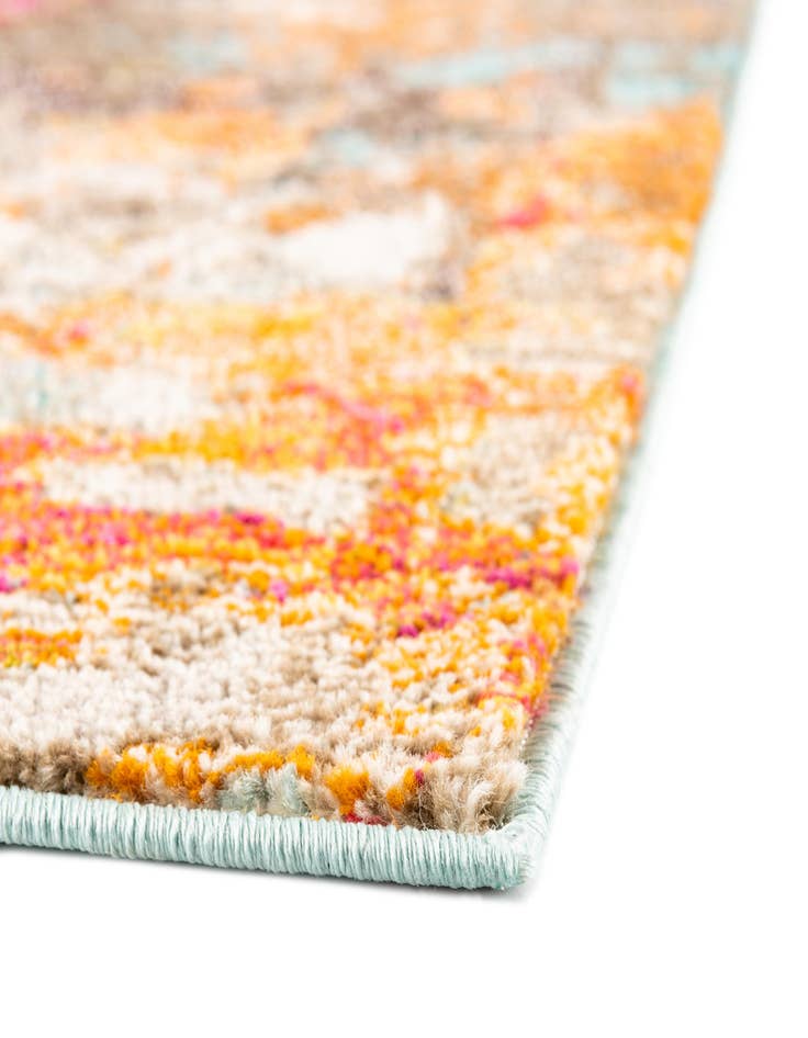 Detail image of  7' 10 x 7' 10  Washable Vivid Square Rug