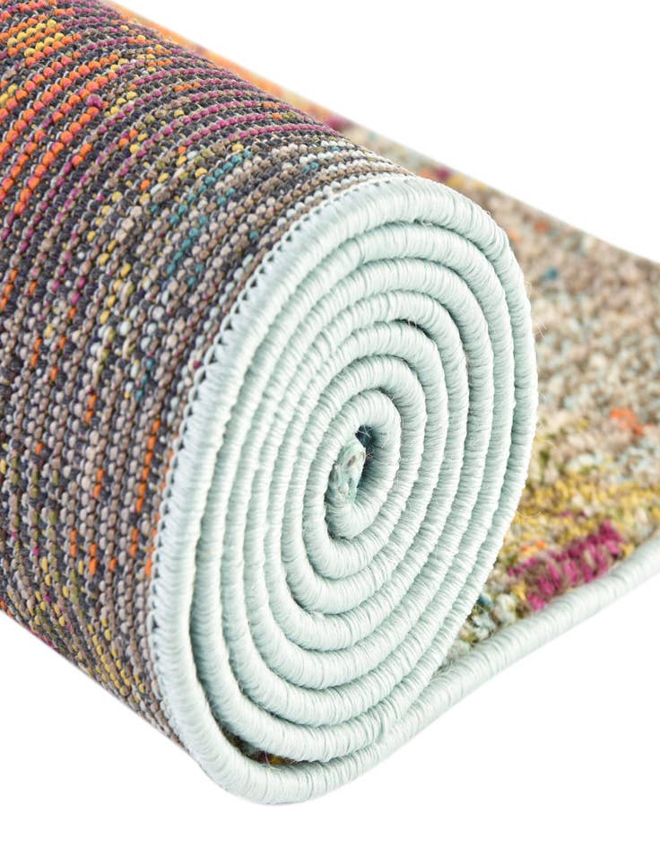 Detail image of  7' 10 x 7' 10  Washable Vivid Square Rug