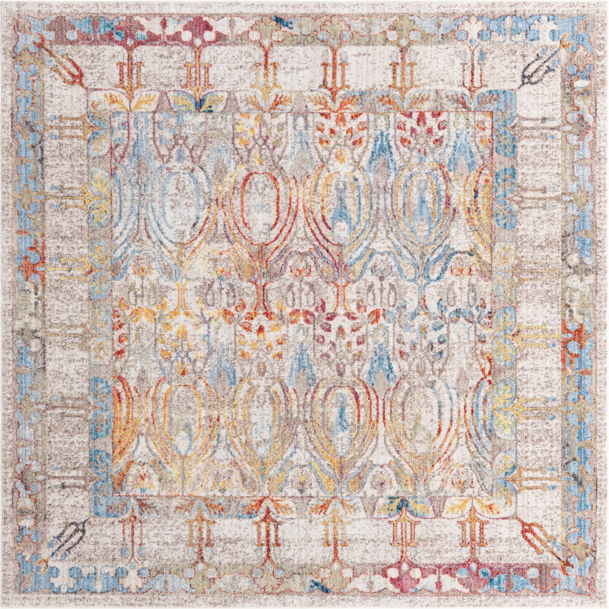  8' x 8' Williamsburg Square Rug