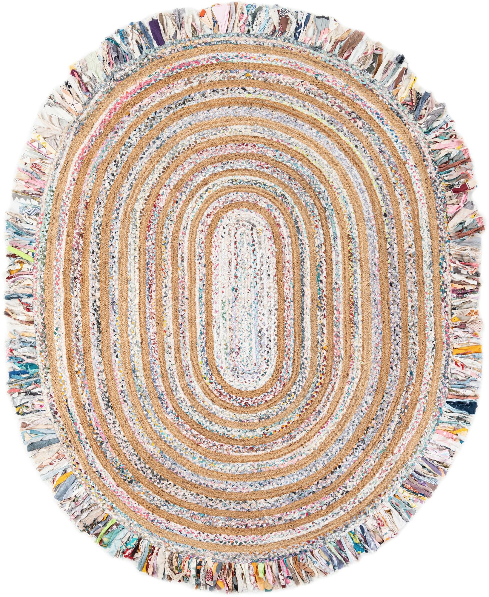 Rug Multicolored White Swatch link