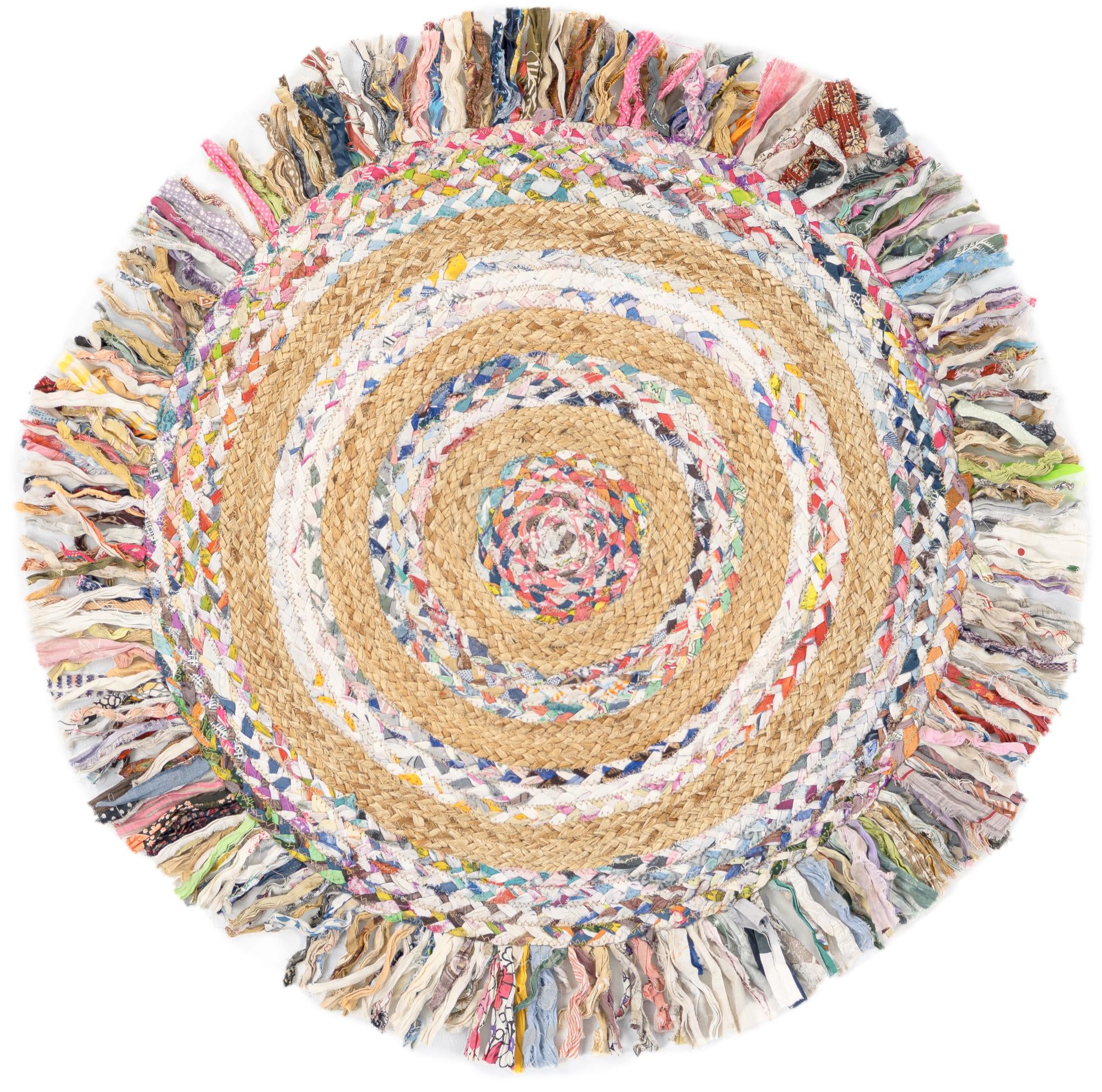 Rug Multicolored White Swatch link