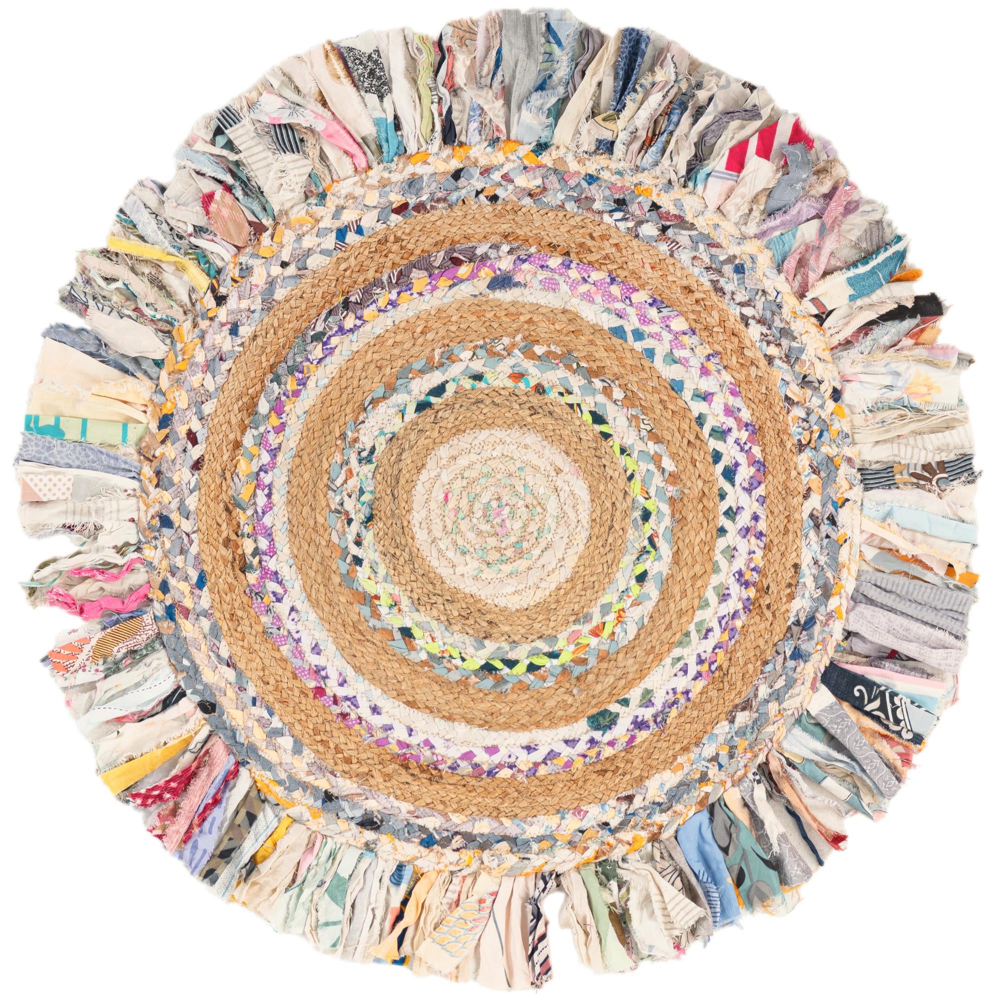 Rug Multicolored White Swatch link