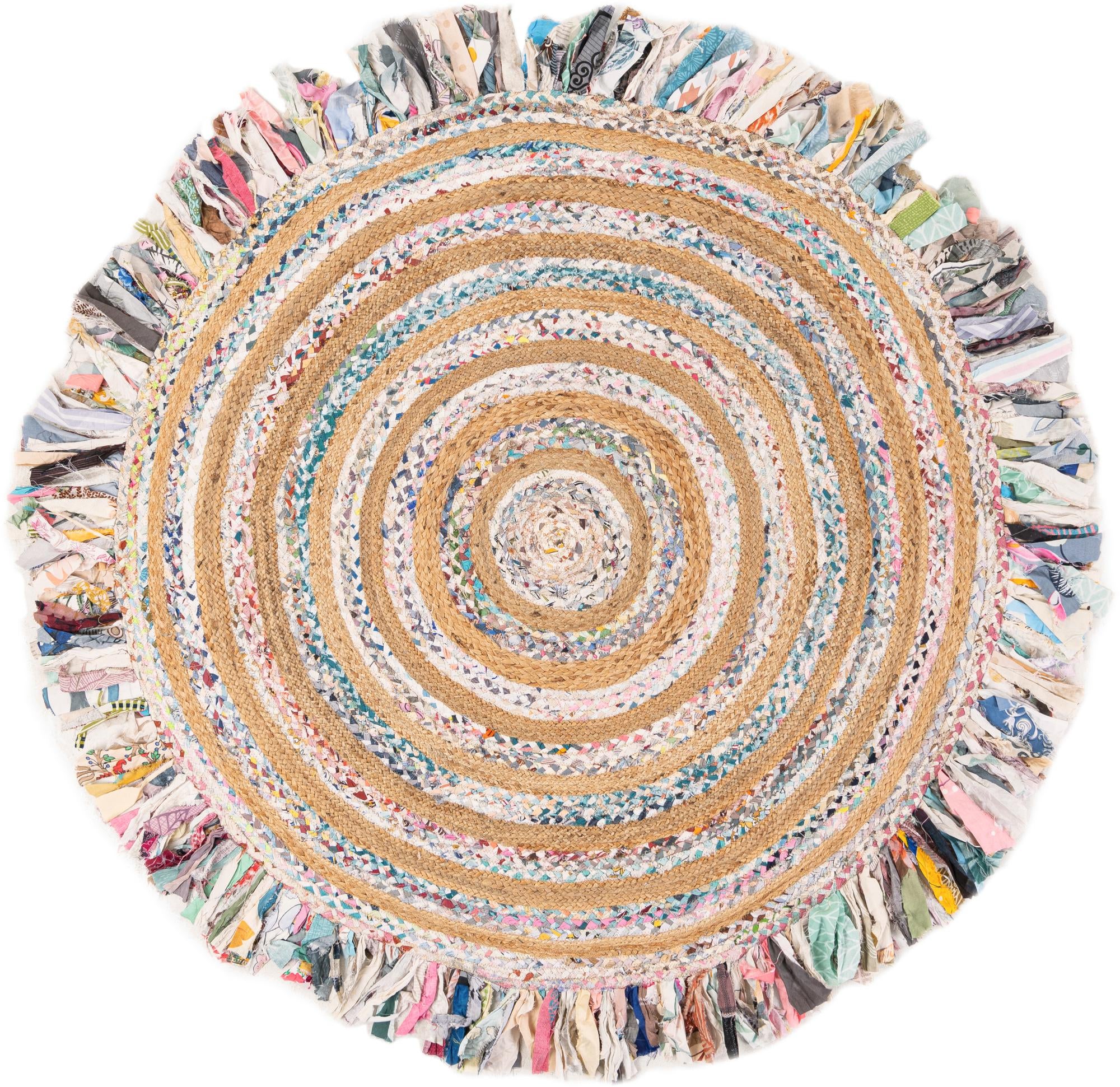 Rug Multicolored White Swatch link