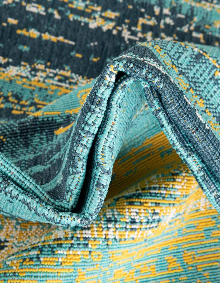 Detail image of  2' x 3'  Washable Coastal Indoor / Outdoor Rug