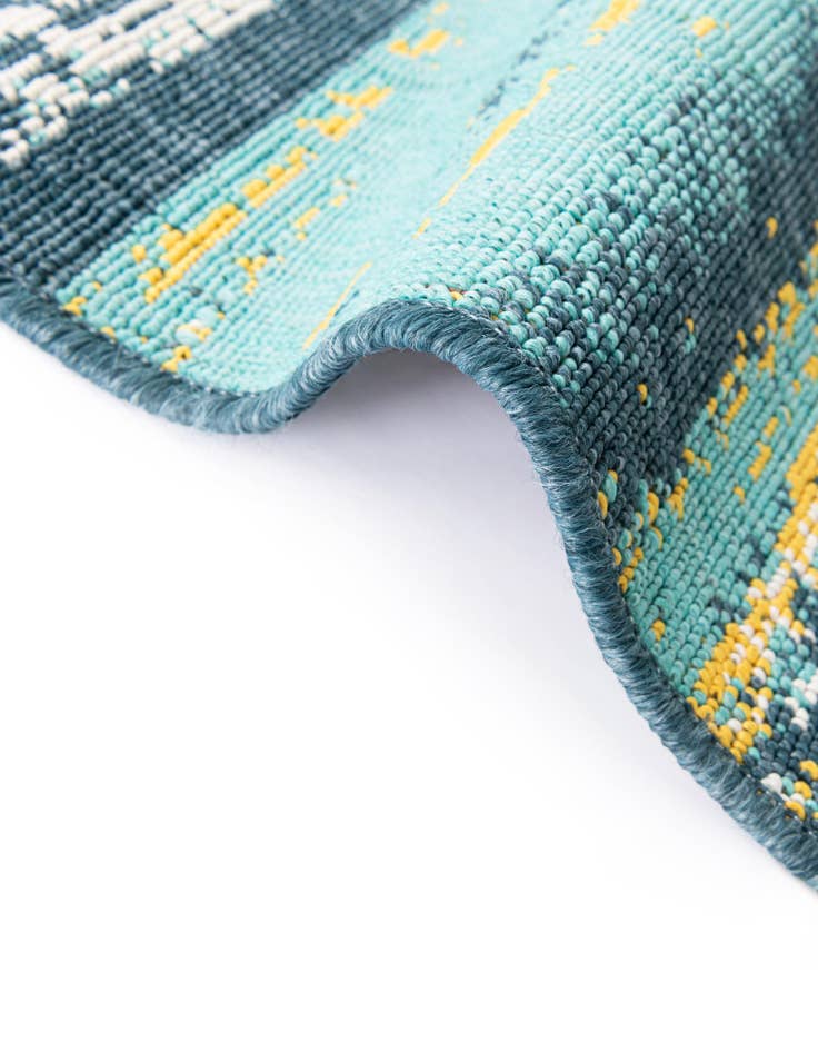 Detail image of  2' x 3'  Washable Coastal Indoor / Outdoor Rug