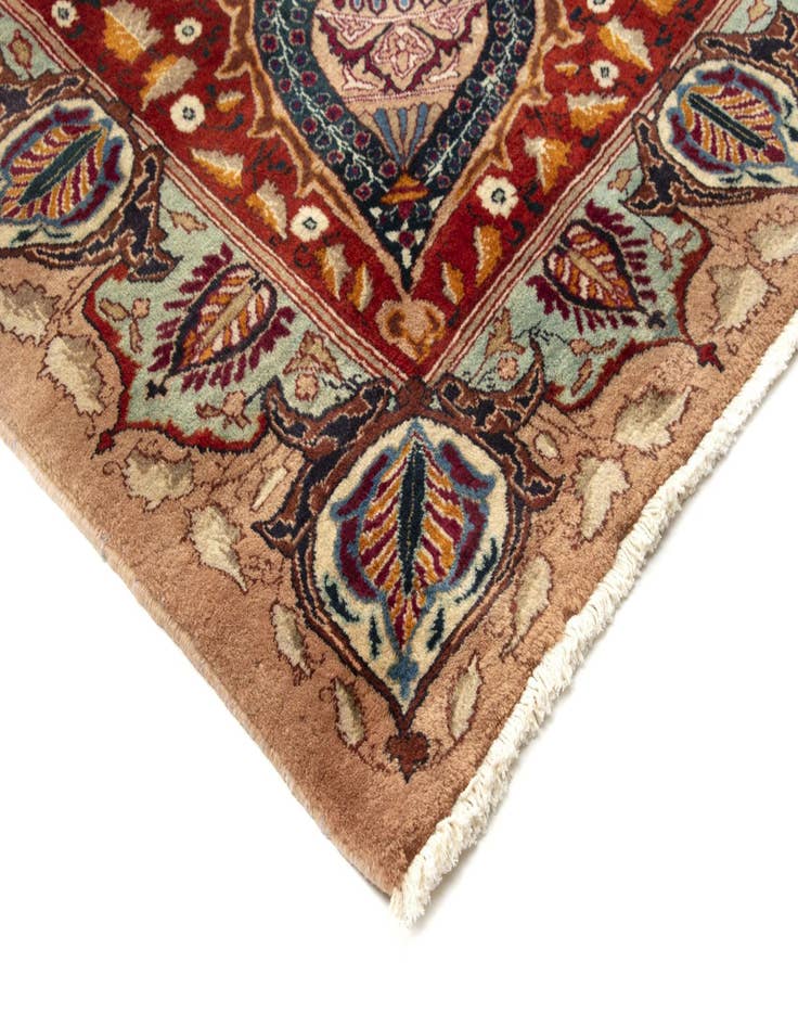 Detail image of  9' 10 x 12' 5  Hand Knotted Kashmar Persian Wool Rug