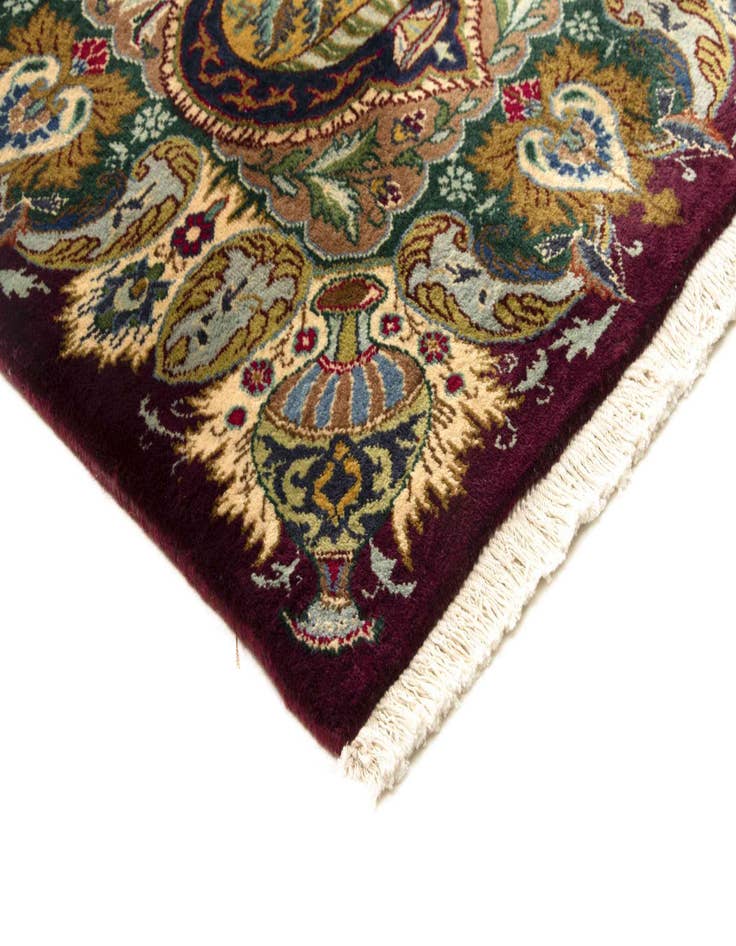 Detail image of 9' 9 x 12' 2 Hand Knotted Kashmar Persian Wool Rug