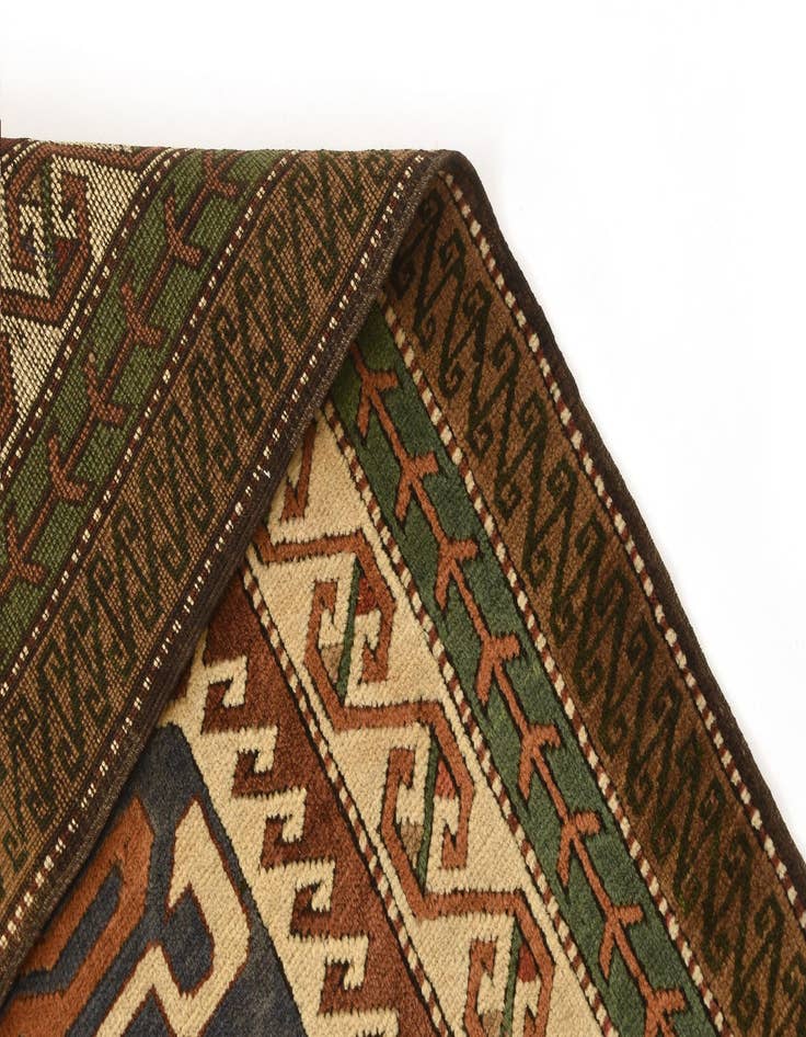 Detail image of  4' 2 x 4' 10 Kazak Rug