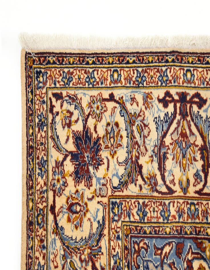 Detail image of  9' 10 x 13' 1  Hand Knotted Mashad Persian Wool Rug