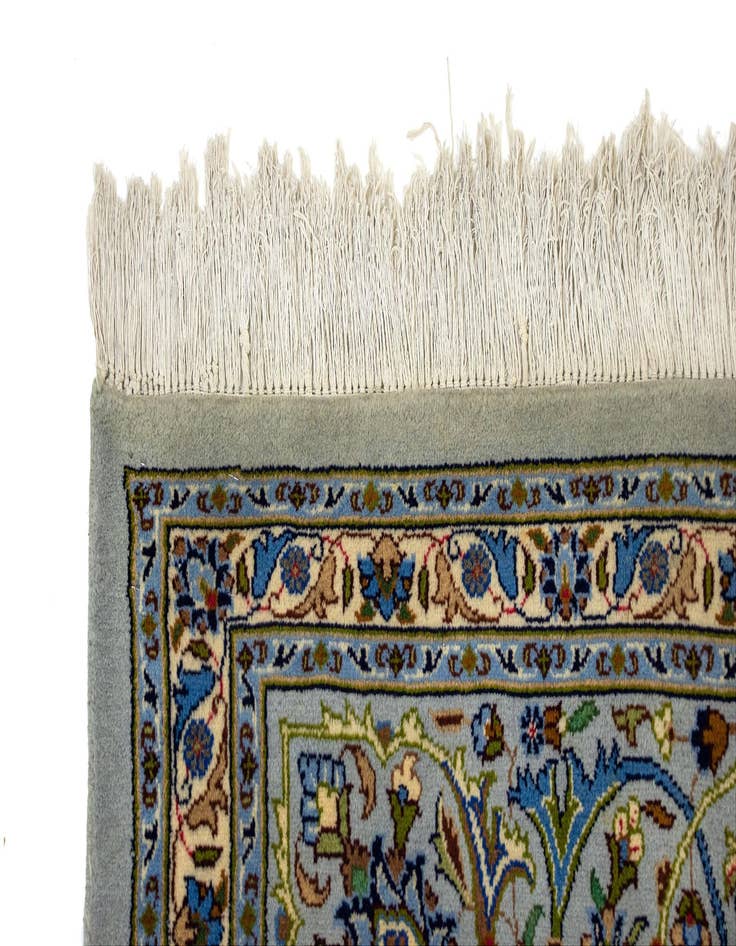 Detail image of  9' 10 x 13'  Hand Knotted Mashad Persian Wool Rug