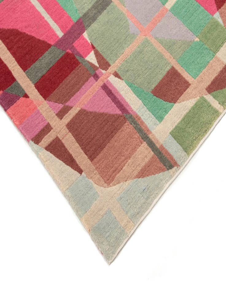 Detail image of  7' 8 x 10' 1  Hand Knotted Modern Himalaya Wool Rug