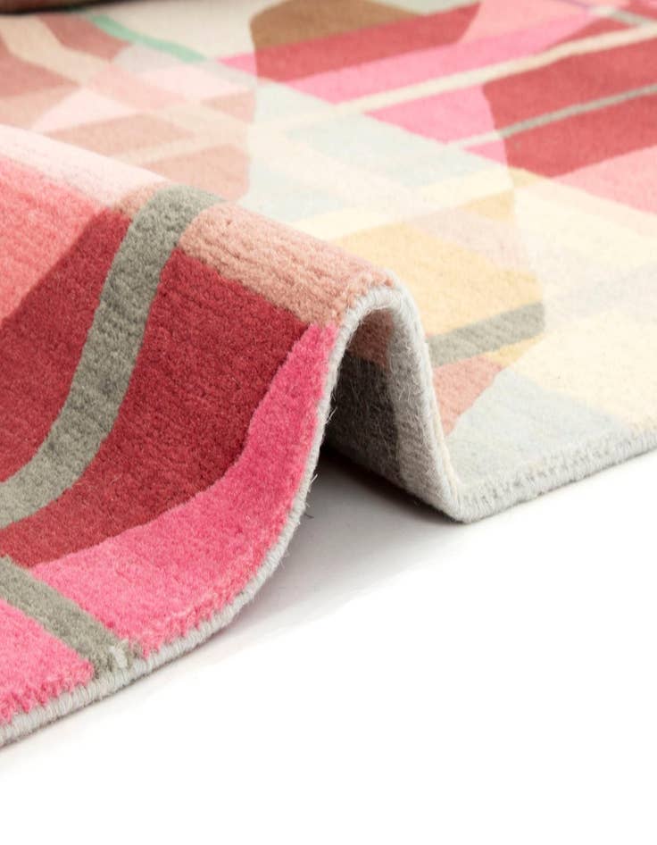 Detail image of  7' 8 x 10' 1  Hand Knotted Modern Himalaya Wool Rug