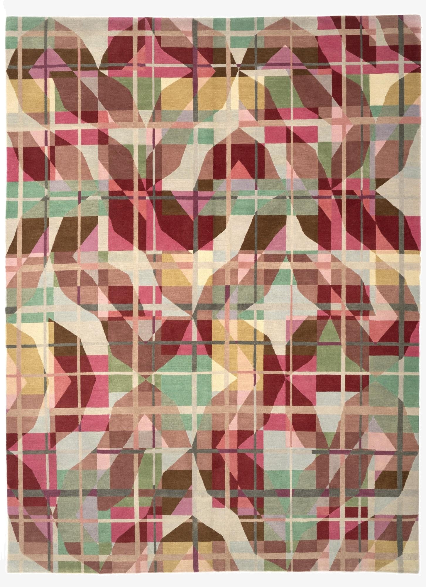  7' 8 x 10' 1  Hand Knotted Modern Himalaya Wool Rug