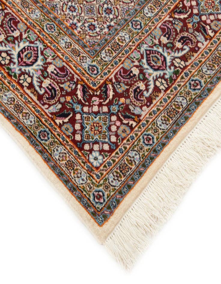 Detail image of  6' 7 x 9' 7  Hand Knotted Mood Persian Rug