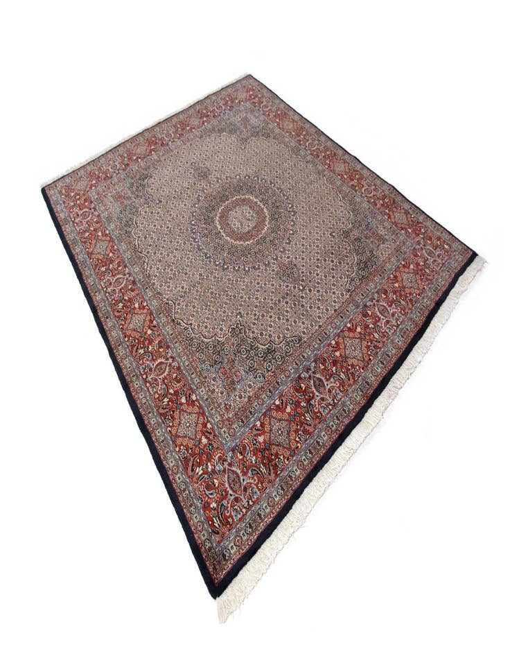 Detail image of  8' 3 x 9' 7  Hand Knotted Mood Persian Wool Rug