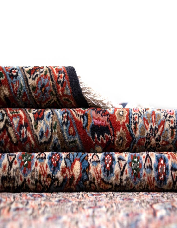 Detail image of  8' 3 x 9' 7  Hand Knotted Mood Persian Wool Rug